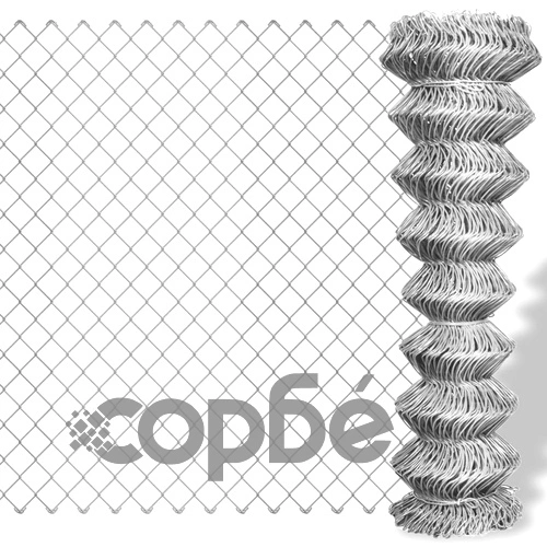Плетена оградна мрежа поцинкована стомана 15x2 м сребриста ➤ топ цена ➤ sorbe.bg