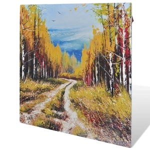 Инфрачервен отоплителен панел за стената с картина с дървета 400 W 