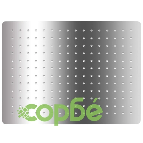 Душ глава от неръждаема стомана 50 x 30 см правоъгълна ➤ топ цена ➤ sorbe.bg