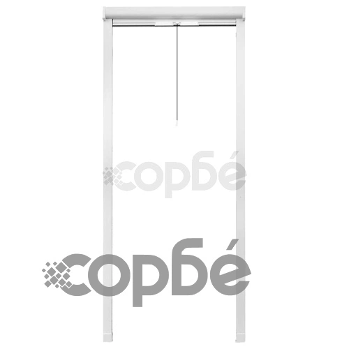 Бял ролетен комарник за прозорци 60 x 150 см ➤ топ цена ➤ sorbe.bg
