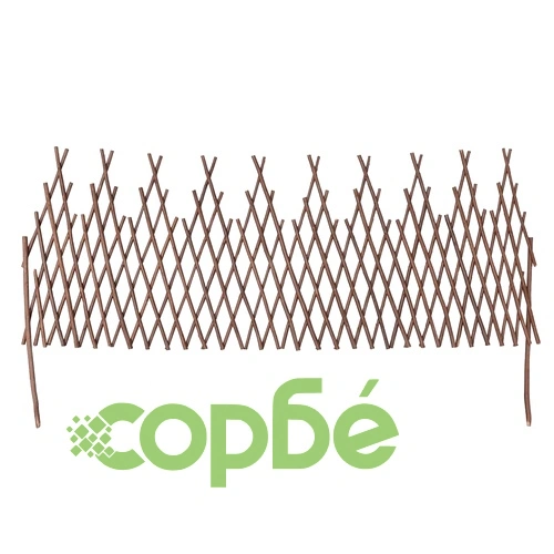 Ограда от върбови решетки 5 бр. 170x37 см ➤ топ цена ➤ sorbe.bg