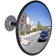 Изпъкнало пътно огледало акрил, черно, 30 см външно