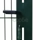 2D Оградна врата, единична, зелена, 106х230 см