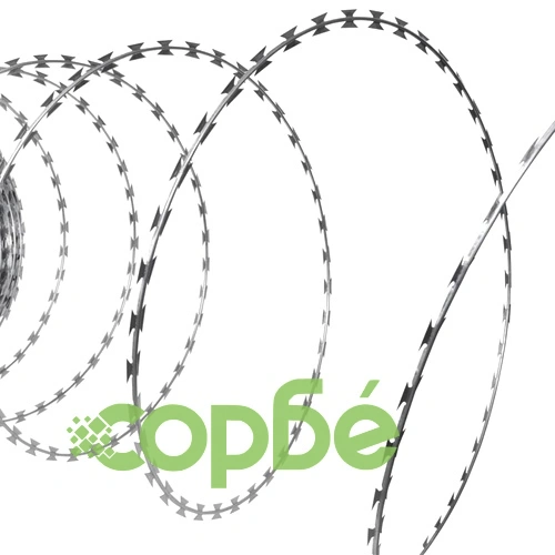 BTO-22 Концертина тел тип бръснач, поцинкована стомана, 150 м на топ цена от sorbe.bg BTO-22 Концертина тел тип бръснач, поцинкована стомана, 150 м ➤ топ цена ➤ sorbe.bg