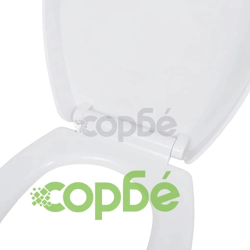Тоалетна седалка, плавно затваряне, бързо поставяне, бяла, овал ➤ топ цена ➤ sorbe.bg