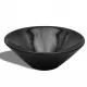 Керамична кръгла мивка за баня, черна