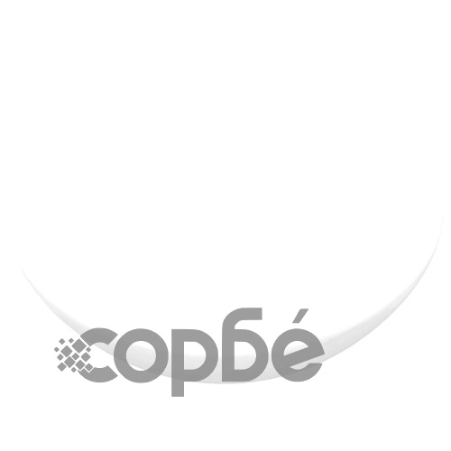 Кръгла керамична бяла мивка с корито  ➤ топ цена ➤ sorbe.bg