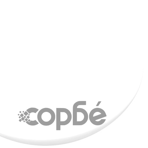 Кръгла керамична бяла мивка с корито  ➤ топ цена ➤ sorbe.bg