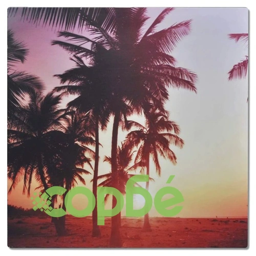 Инфрачервен отоплителен нагревател за стена, 400W, 60 х 60 см, дизайн палма ➤ топ цена ➤ sorbe.bg