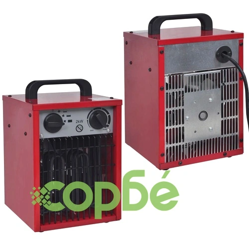 Преносим индустриален електрически калорифер 2 kW 100 м³/час  ➤ топ цена ➤ sorbe.bg