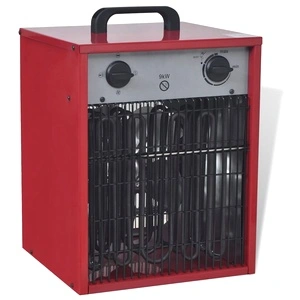 Преносим индустриален електрически калорифер 9 kW 300 м³/час 