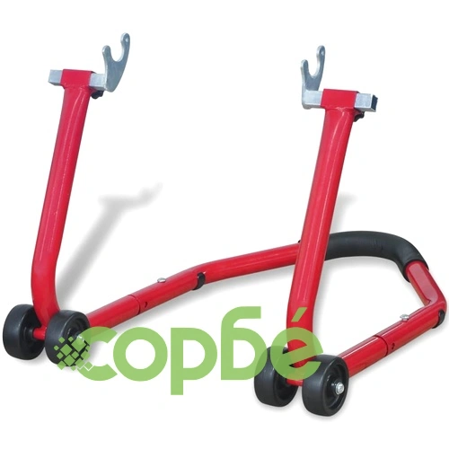 Задна стойка за мотоциклети, червена ➤ топ цена ➤ sorbe.bg