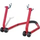Задна стойка за мотоциклети, червена
