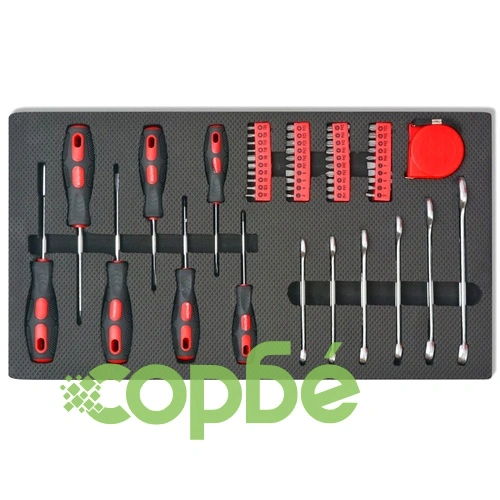 Количка за инструменти с 269 инструмента, стомана, червена ➤ топ цена ➤ sorbe.bg