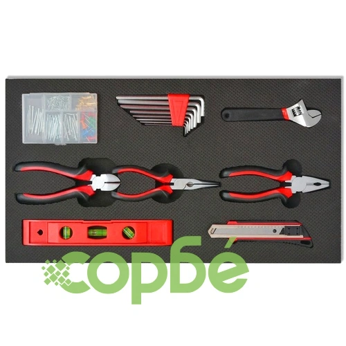 Количка за инструменти с 269 инструмента, стомана, червена ➤ топ цена ➤ sorbe.bg