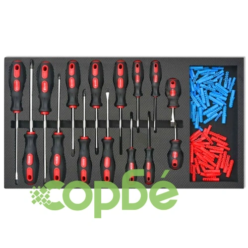 Количка за инструменти с 1125 инструмента, стомана, червена ➤ топ цена ➤ sorbe.bg