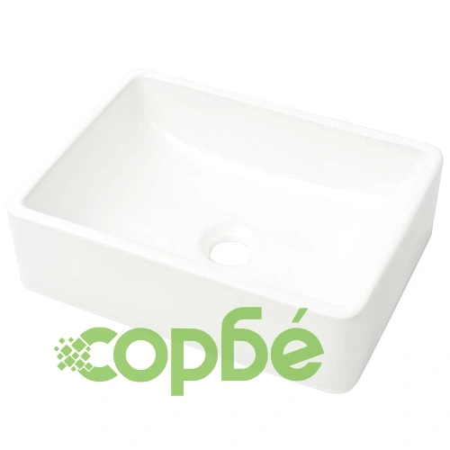 Керамична мивка, бяла, 41x30х12 см ➤ топ цена ➤ sorbe.bg