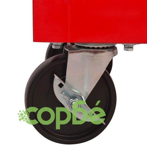 Стоманена количка за инструменти с 14 чекмеджета, XXL, червена ➤ топ цена ➤ sorbe.bg