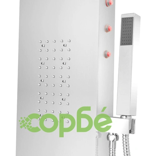 Система душ панел от неръждаема стомана, извита ➤ топ цена ➤ sorbe.bg