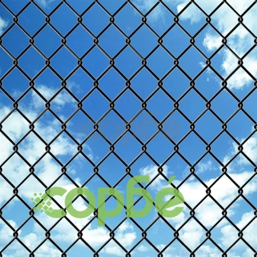 Плетена оградна мрежа със стълбове и крепежи, 1,97x25 м, сива ➤ топ цена ➤ sorbe.bg