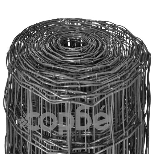 Евромрежа, стомана, 10x1,96 м, сива ➤ топ цена ➤ sorbe.bg