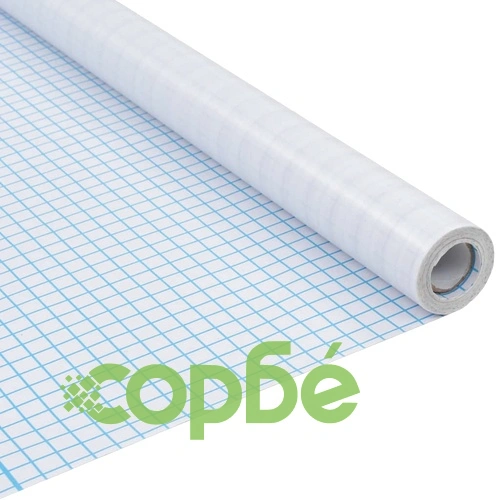 Фолио за прозорци, матирано, дизайн с ивици, 0,9x5 м, PVC ➤ топ цена ➤ sorbe.bg