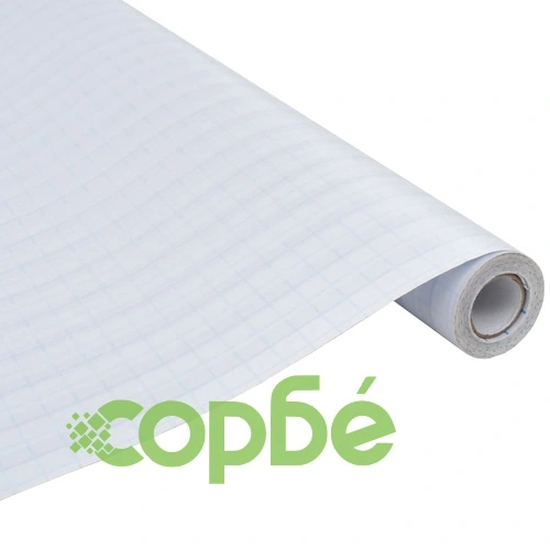 Фолио за прозорци, матирано, дизайн с ивици, 0,9x5 м, PVC ➤ топ цена ➤ sorbe.bg