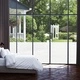 Фолио за прозорци, матирано, дизайн с ивици, 0,9x5 м, PVC