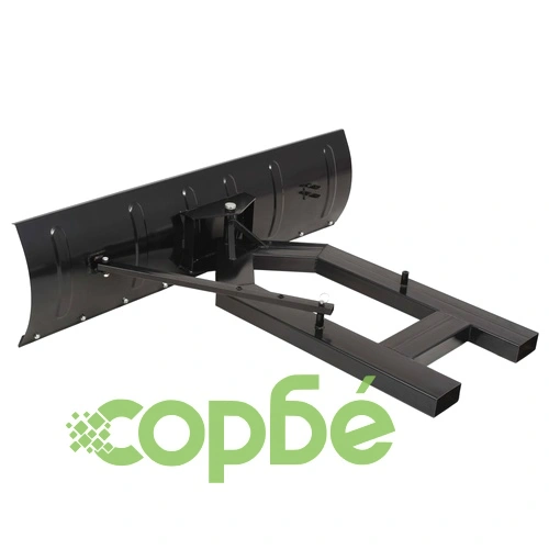 Гребло за сняг за мотокар, 150x38 см, черно   ➤ топ цена ➤ sorbe.bg