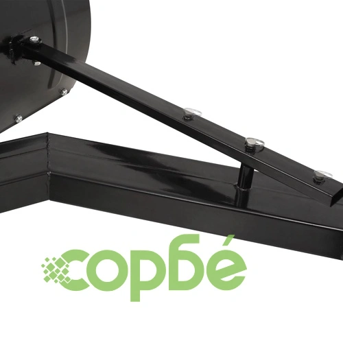 Гребло за сняг за мотокар, 150x38 см, черно   ➤ топ цена ➤ sorbe.bg