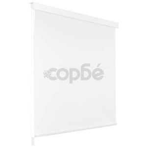 Ролетна щора за баня, 180x240 см, бяла 