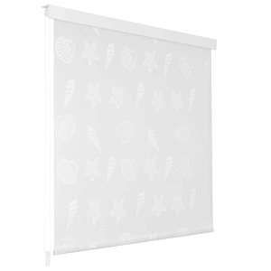 Ролетна щора за баня, 80x240 см, морски звезди