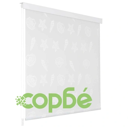 Ролетна щора за баня, 140x240 см, морски звезди ➤ топ цена ➤ sorbe.bg