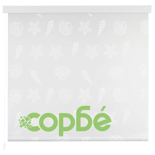 Ролетна щора за баня, 140x240 см, морски звезди ➤ топ цена ➤ sorbe.bg