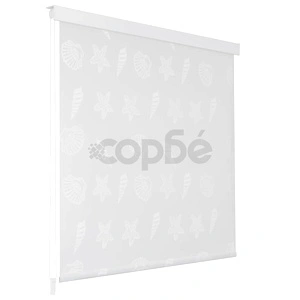 Ролетна щора за баня, 180x240 см, морски звезди 