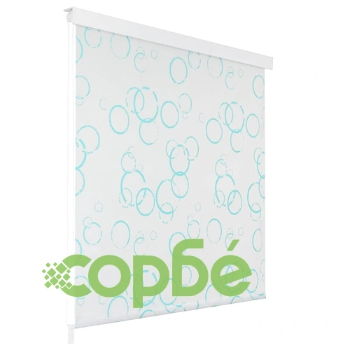 Ролетна щора за баня, 100x240 см, мехурчета ➤ топ цена ➤ sorbe.bg