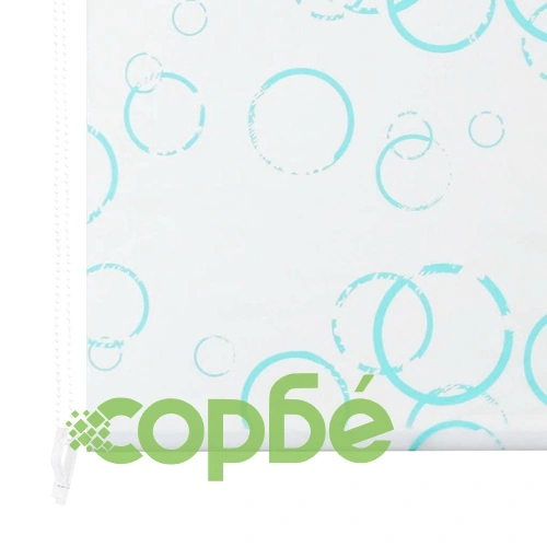 Ролетна щора за баня, 100x240 см, мехурчета ➤ топ цена ➤ sorbe.bg