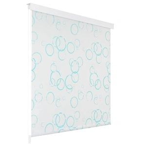 Ролетна щора за баня, 120x240 см, мехурчета