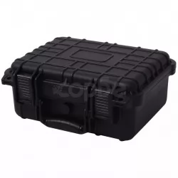 Защитен куфар за оборудване, 35x29,5x15 cм, черен