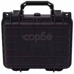 Защитен куфар за оборудване, 27 x 24,5 x 12,4 cм, черен