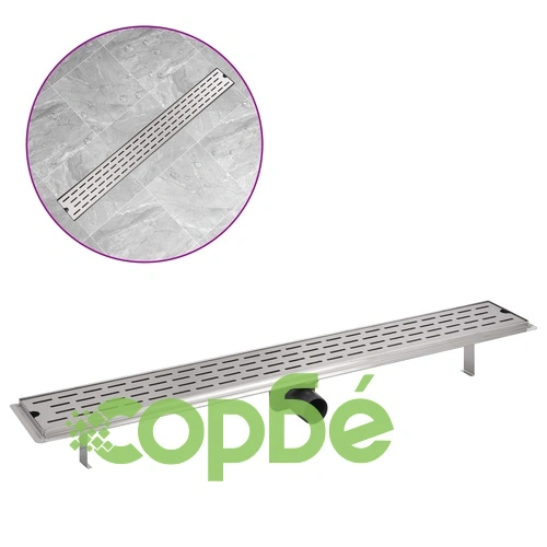 Линеен сифон, линии, 930x140 мм, неръждаема стомана ➤ топ цена ➤ sorbe.bg