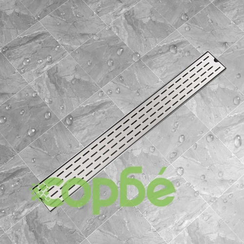 Линеен сифон, линии, 930x140 мм, неръждаема стомана ➤ топ цена ➤ sorbe.bg