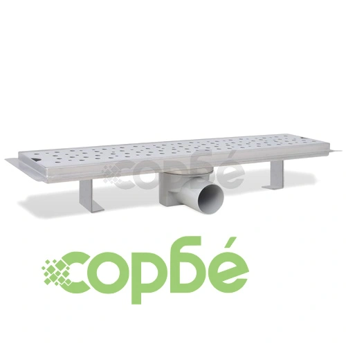 Линеен сифон, балончета, 530x140 мм, неръждаема стомана ➤ топ цена ➤ sorbe.bg