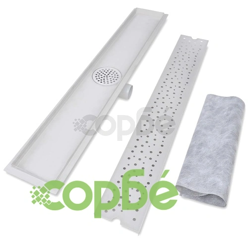 Линеен сифон, балончета, 830x140 мм, неръждаема стомана ➤ топ цена ➤ sorbe.bg