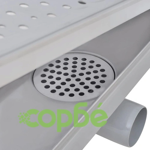 Линеен сифон, балончета, 930x140 мм, неръждаема стомана ➤ топ цена ➤ sorbe.bg