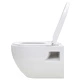 Окачена тоалетна чиния,  керамична, бяла