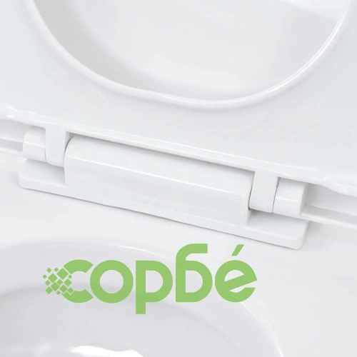 Окачена тоалетна чиния,  керамична, бяла ➤ топ цена ➤ sorbe.bg