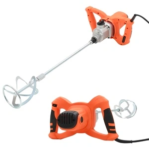 Електрическа ръчна бъркалка за бетон, 6 скорости, 1400 W