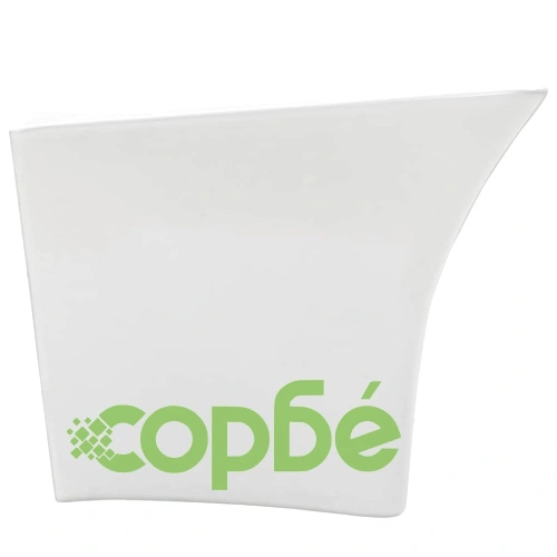 Керамична мивка за стенен монтаж, бяла, 530x440x370 мм ➤ топ цена ➤ sorbe.bg