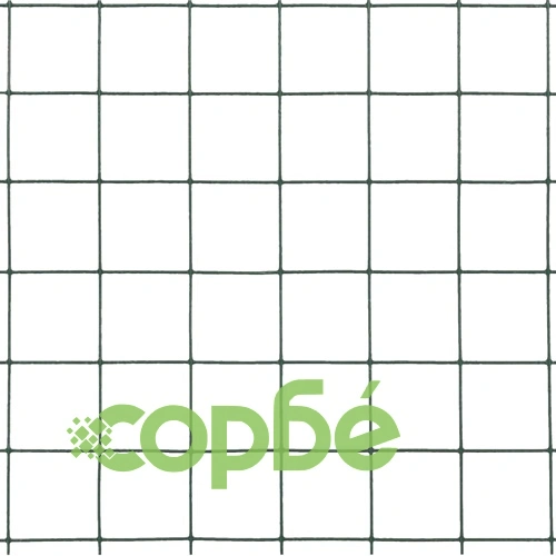 Кокошкарска мрежа, с PVC покритие, 25x1,5 м, зелена ➤ топ цена ➤ sorbe.bg